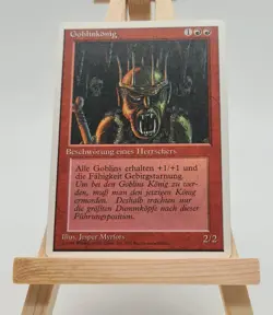Goblinkonig 4. Edition Magic Karte MTG Deutsch (Goblin King) - Image 1