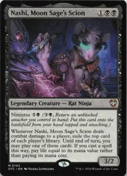 Nashi, Moon Sage's Scion M Commander: Outlaws of Thunder Junction 143 LP-NM - Image 1