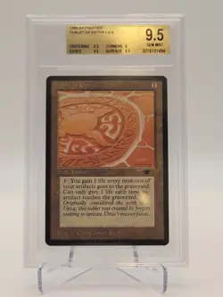 MTG Antiquities BGS 9.5b Tablet of Epityr - Image 1
