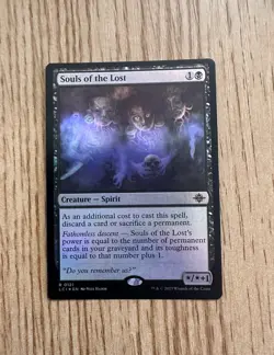 Souls of the Lost FOIL - NM - MTG Lost Caverns of Ixalan - Magic the Gathering - Image 1