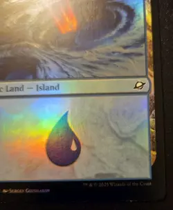 Island 0269 Foil Land Edge Of Eternities Magic: The Gathering - Image 5