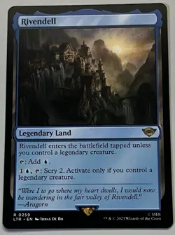 MTG LoTR: Tales of Middle-earth Rivendell Land RARE REGULAR #0259 - Image 1