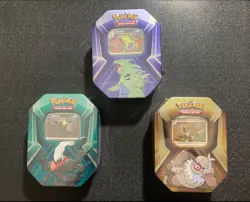 Pokemon TCG: Triple Whammy Tins | 3-pack Set | New & Sealed | Ships Fast - Image 2