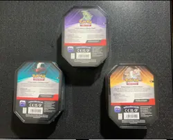 Pokemon TCG: Triple Whammy Tins | 3-pack Set | New & Sealed | Ships Fast - Image 3