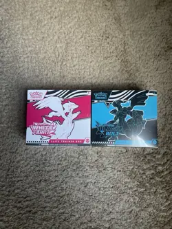 Pokemon Center Black Bolt and White Flare ETB Pokemon TCG - Factory Sealed - Image 1