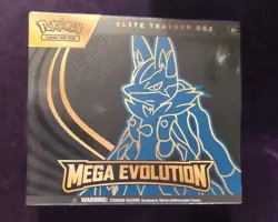 2025 Pokemon TGC: Mega Evolution Elite Trainer Box ETB - FACTORY SEALED - RIOLU - Image 1