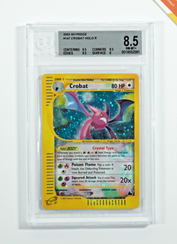 Pokemon BGS 8.5 Crystal Crobat #147 Holo Skyridge 2003 English - Image 1