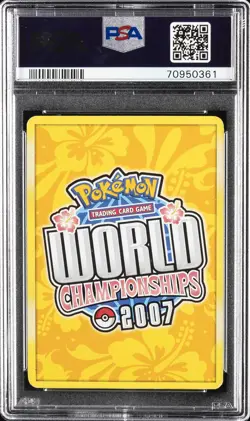 2007 POKEMON WORLD CHAMPIONSHIPS PROMO LEGEND ASCENT #88 MEW EX PSA 4 - Image 2