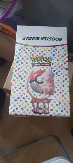 Pokemon 151 Booster Bundle Display Case - Factory Sealed - 10 Bundles - Image 1