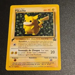Pokemon World Collection 2000 - Pikachu Promo w/ gold tail stamp NM - Image 1