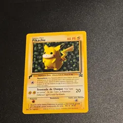 Pokemon World Collection 2000 - Pikachu Promo w/ gold tail stamp NM - Image 2