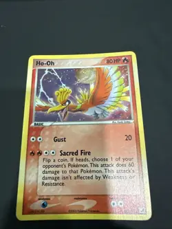 Pokemon - Ho-Oh - Holo - Eng Rare NM -Unseen Forces 27/115 - No Shining - Image 2