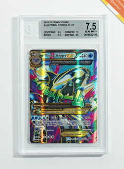 Pokemon BGS 7.5 Primal Kyogre Ex #149 Full Art XY Primal Clash 2015 English - Image 1