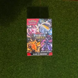Pokemon TCG Scarlet & Violet Paldean Fates 6 Booster Pack Bundle Factory Sealed - Image 2
