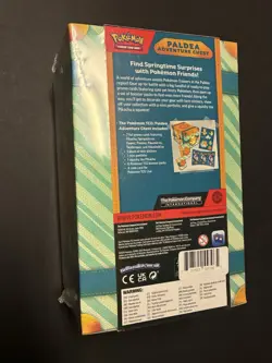 Pokemon Paldea Adventure Chest Factory Sealed with 7 Promos and 6 Boosters - Image 2