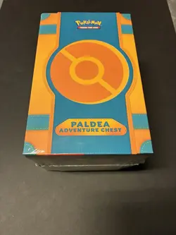 Pokemon Paldea Adventure Chest Factory Sealed with 7 Promos and 6 Boosters - Image 4