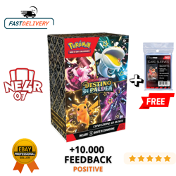 Pokemon Bundle 6 Buste destino di paldea Mini Box display Sealed Ita Italiano A - Image 1