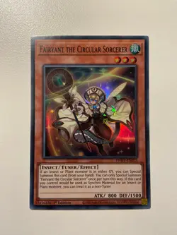 PHHY-EN025 Fairyant the Circular Sorcerer Super Rare 1st Edition YuGiOh Card - Image 2