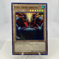 Yugioh Steel Ogre Grotto #2 KC01-EN008 Ultra Rare 25th Anniversary Kaiba Set - Image 1