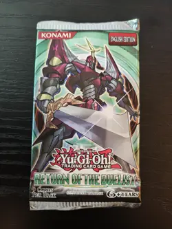 Yugioh Return Of The Duelist Booster Pack English Edition Sealed - Image 1