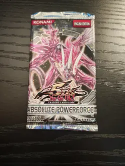 Yugioh Absolute Powerforce English Edition Booster Pack New Sealed - Image 1