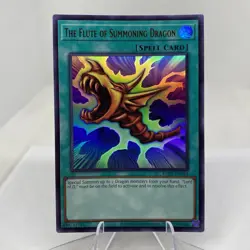 Yugioh The Flute Of Summoning Dragon KC01-EN041 Ultra Rare NM 25TH Kaiba Set - Image 1