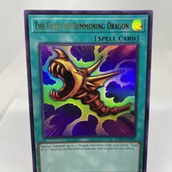 Yugioh The Flute Of Summoning Dragon KC01-EN041 Ultra Rare NM 25TH Kaiba Set - Image 2