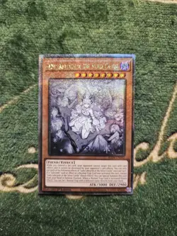 Yugioh NM Alt Art Lady Labrynth Of The Silver Castle Quarter Century Secret Rare - Image 1