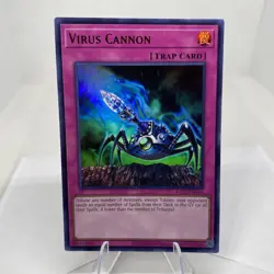Yugioh Virus Cannon KC01-EN056 Ultra Rare NM 25TH Kaiba Set - Image 1