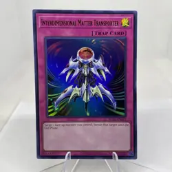 Yugioh Interdimensional Matter Transporter KC01-EN057 Ultra Rare NM 25TH Kaiba - Image 1