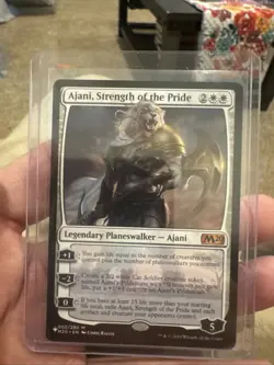 Ajani, Strength of the Pride - Near Mint MTG Magic 2020 Core Set - Image 1