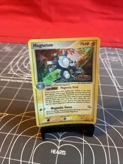 2007 Pokemon Ex Power Keepers Magneton 16/108 Holo Card LP - Image 1