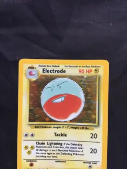 Pokemon Cards: Jungle Rare Holo: Electrode 2/64 No Symbol Error - Image 2