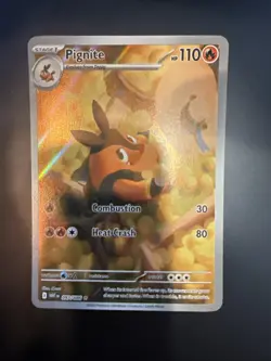 Pignite #97 Illustration Rare Pokemon Sv11W: White Flare Card - Image 1