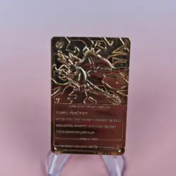 POKEMON CHARIZARD 23K GOLD PLATED TRADING CARD SPECI4L EDITION 1999 - Image 2
