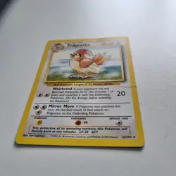 Pidgeotto 22/102 Rare Base Set Pokemon Card MP - Image 5