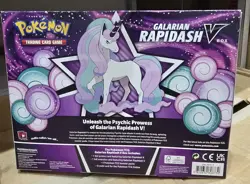 Pokemon Galarian Rapidash V Box Pokemon Cards Cosmic Eclipse NEW sealed - Image 4