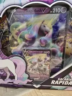 Pokemon Galarian Rapidash V Box Pokemon Cards Cosmic Eclipse NEW sealed - Image 5