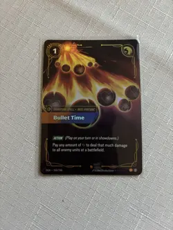 2025 League of Legends Riftbound TCG Bullet Time Epic Rare Card 268/298 - Image 1