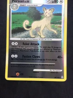 Pokemon Cards: Legends Awakened Reverse Holo: Persian 68/146 - Image 2