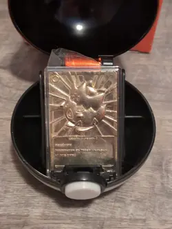 Pokemon 23k Gold Plated Togepi Trading Card 1999 Burger King Pokeball SEALED - Image 4