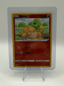 Pokemon TCG Numel Reverse Holo Card Peelable Ditto, 013/078, Pokemon Go - Image 1