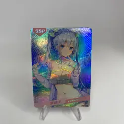 Goddess Story - Anime Waifu Trading Card - Summer Love SSP Set Of 6 - Image 2