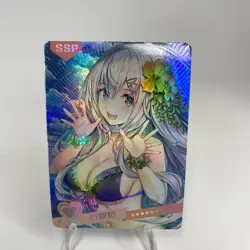 Goddess Story - Anime Waifu Trading Card - Summer Love SSP Set Of 6 - Image 5