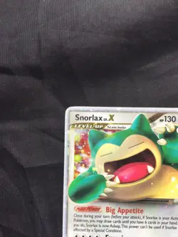 Pokemon Cards: Rising Rivals Rare Holo: Snorlax Lv. X 111/111 - Image 3