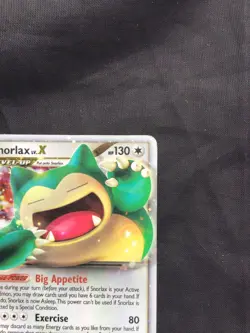 Pokemon Cards: Rising Rivals Rare Holo: Snorlax Lv. X 111/111 - Image 4