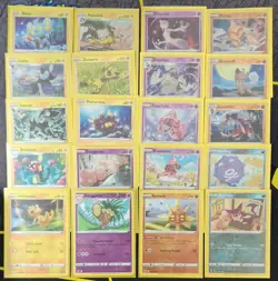 Crown Zenith Near Complete Base Set Holos Reverse And Non Holo 196 Pokemon Cards - Image 3