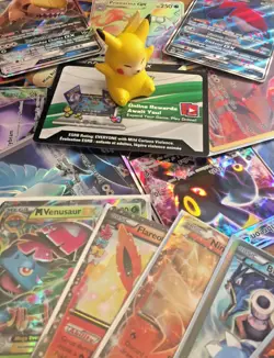 Pokemon TGC: 25 CARDS W/ BONUS ITEM, CODE CARD, & HOLO/RARE/GX/ULTRA GUARANTEED - Image 1