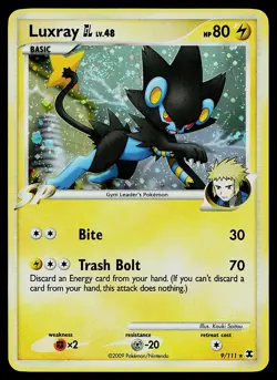 Pokemon Card - Luxray GL Rising Rivals 9/111 Holo Rare - Image 1