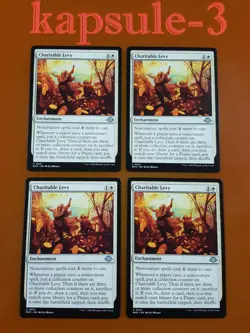 4x Charitable Levy | Modern Horizons 3 | MTG Magic Cards - Image 1
